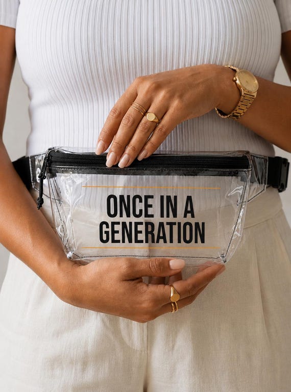 Clear Concert Fanny Pack - R&B Tour 2026