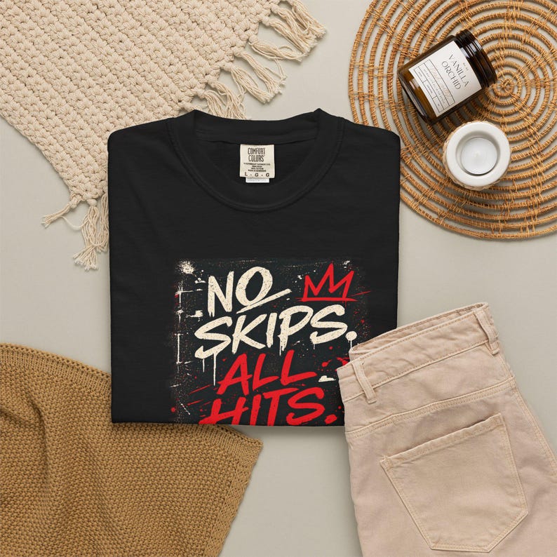 New York-No Skips All Hits, RnB Concert Tee for Black Women, Comfort Colors Tour Shirt, Tri-State Concert Fashion image 3