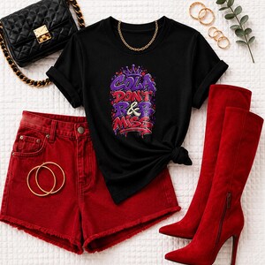 Comfort Colors® Columbia SC RandB Concert Shirt, Midlands Night Out Graphic Tee for Black Women, Stadium Style image 4