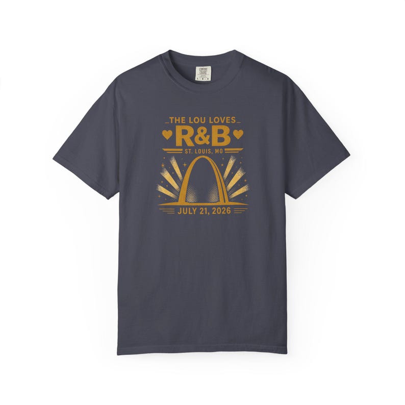 The Lou Loves R&B | St. Louis Konzert-T-Shirt | 21. Juli 2026 | Show für Erwachsene und Erwachsene Bild 4