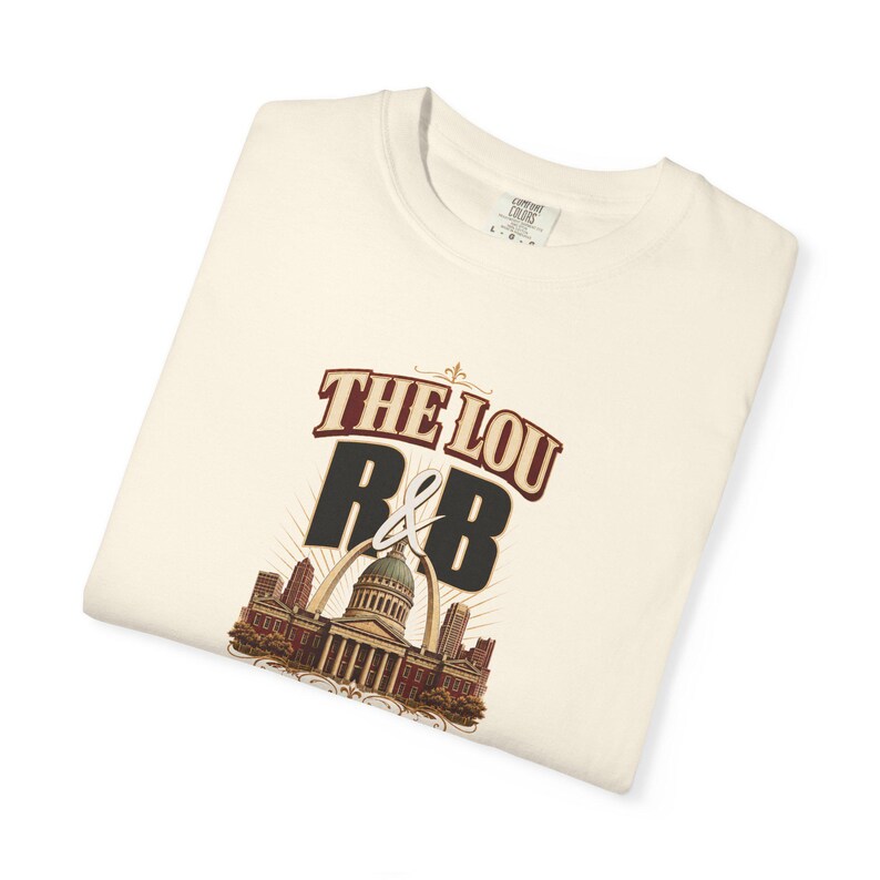 The Lou R and B Concert Tee | St Louis Vintage Courthouse | Grown and Sexy R&B Show Shirt image 5