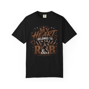 My Heart Belongs to R&B Graphic Tee - Concert Shirt - Stadium Tour Outfit 2026 - Music Lover Gift - Vintage Style Comfort Colors Shirt image 13