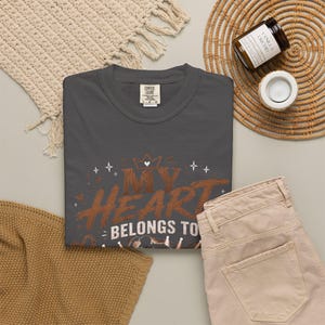 My Heart Belongs to R&B Graphic Tee - Concert Shirt - Stadium Tour Outfit 2026 - Music Lover Gift - Vintage Style Comfort Colors Shirt image 10