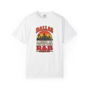 Dallas R&B Concert Tee for Black Women, Comfort Colors Concert Outfit, Grown and Sexy Tour Shirt, Dfw Concert Fashion image 3