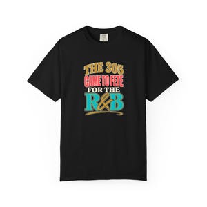 Maglietta Comfort Colors® Miami RandB Concert, 305 Night Out Tee per donne di colore, stile da stadio elegante e sensuale immagine 6