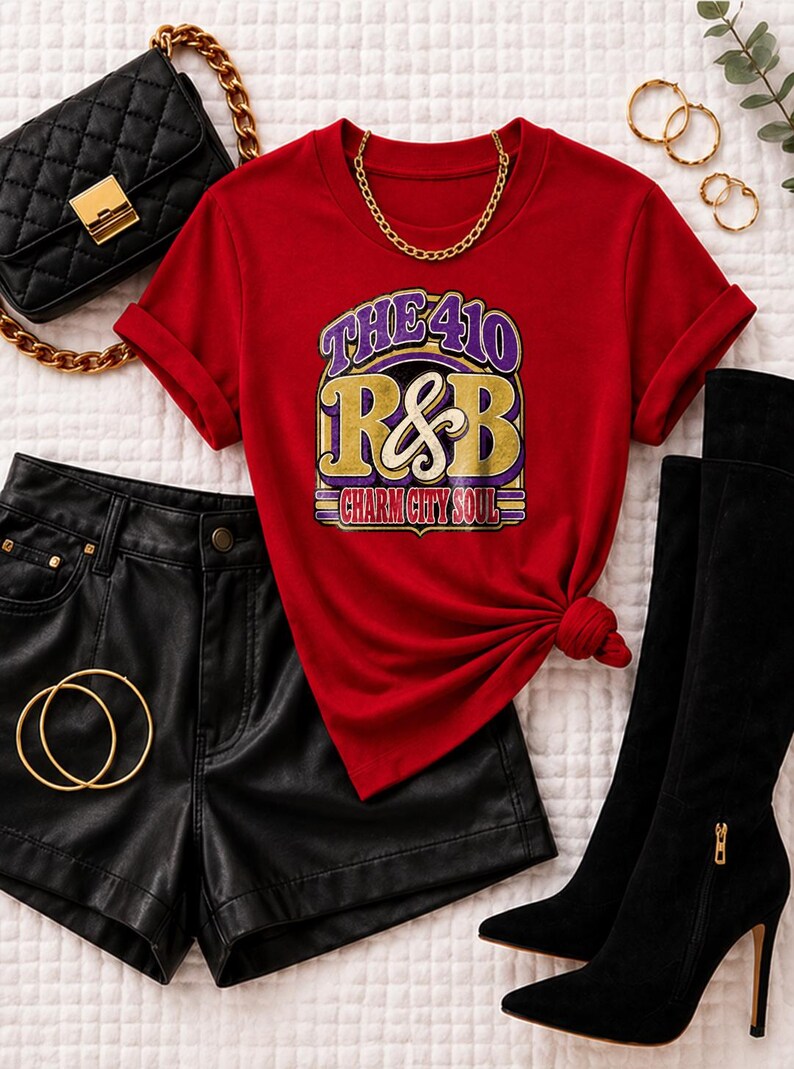 Comfort Colors ニューオーリンズ R&B コンサート シャツ、504 クレセントシティ ソウル ナイトアウト Tシャツ（黒人女性向け）、音楽好きへのギフト 画像 11