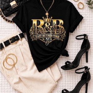 Comfort Colors New York RnB Concert Shirt, East Rutherford NJ Night Out Graphic Tee for Black Women, Music Lover Gift image 1