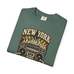 T-shirt New York années 90 R&B Forever Tri State | T-shirt épais teint en pièce | T-shirt de concert R&B image 8