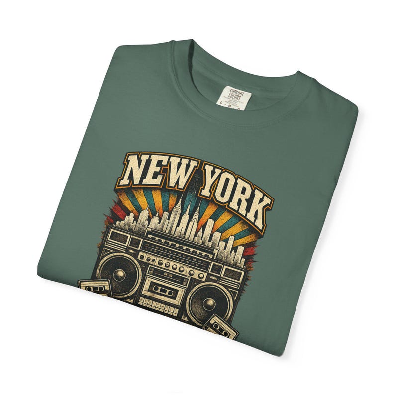 T-shirt New York années 90 R&B Forever Tri State | T-shirt épais teint en pièce | T-shirt de concert R&B image 8