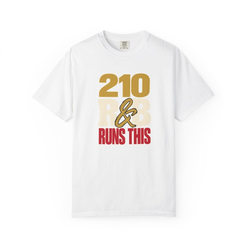 Comfort Colors® San Antonio RandB Concert Shirt, 210 Runs This Night Out Tee for Black Women, Stadium Style image 2