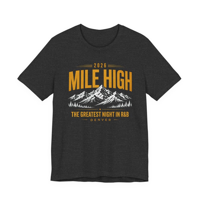 マイルハイ・デンバー 2026 ヴィンテージミュージックグラフィックTシャツ 画像 10