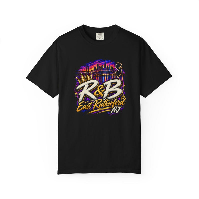 Comfort Colors New York RnB Concert Shirt, East Rutherford 03 Night Out Tee for Black Women, Concert Lover Gift image 8