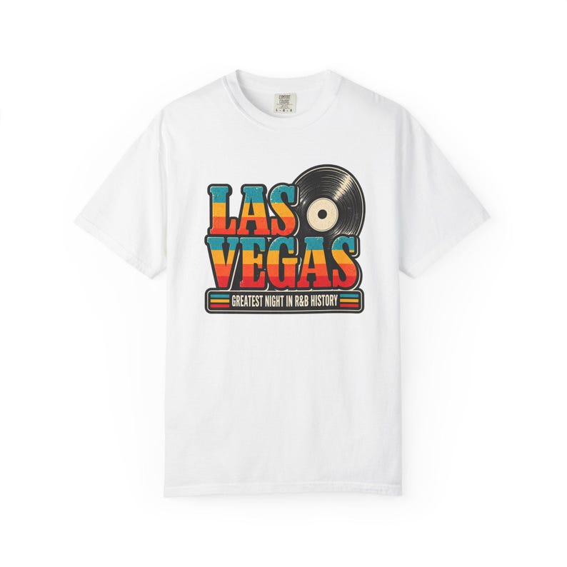 Comfort Colors® Las Vegas RandB Concert Shirt, Greatest Night in 702 History, Night Out Tee for Black Women image 4