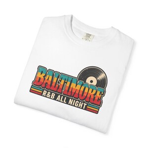 Camiseta Comfort Colors para concierto de R&B en Baltimore, camiseta Bmore All Night Out para mujeres negras, regalo para adultos y sexys. imagen 11