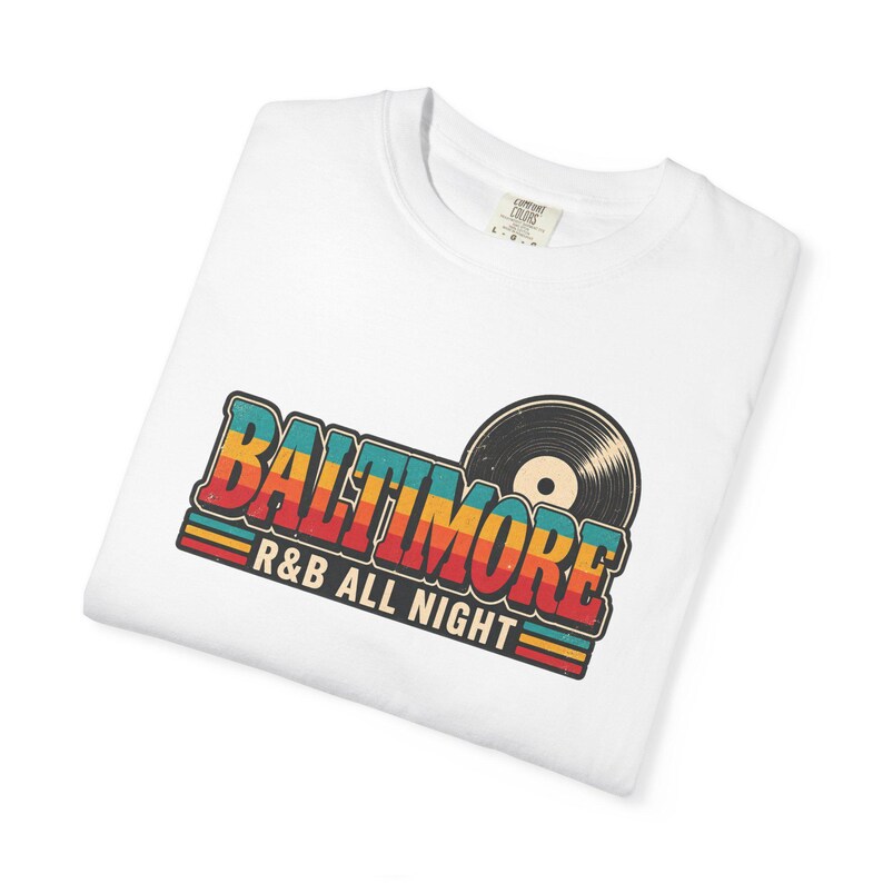 Camiseta Comfort Colors para concierto de R&B en Baltimore, camiseta Bmore All Night Out para mujeres negras, regalo para adultos y sexys. imagen 11
