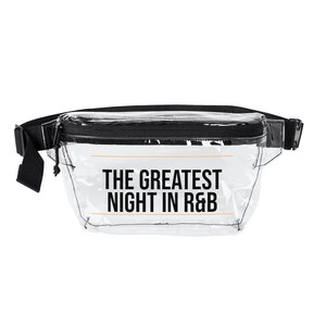 Greatest Night in R&B Design | Clear Concert Fanny Pack Stadium Approved | Clear Belt Bag Women image 2