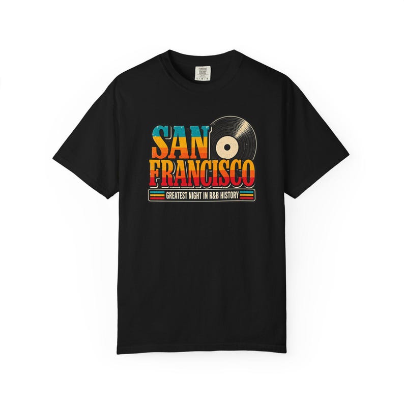 Comfort Colors Bay Area RnB Concert Shirt, San Francisco Night Out Tee for Black Women, Grown and Sexy Gift image 4