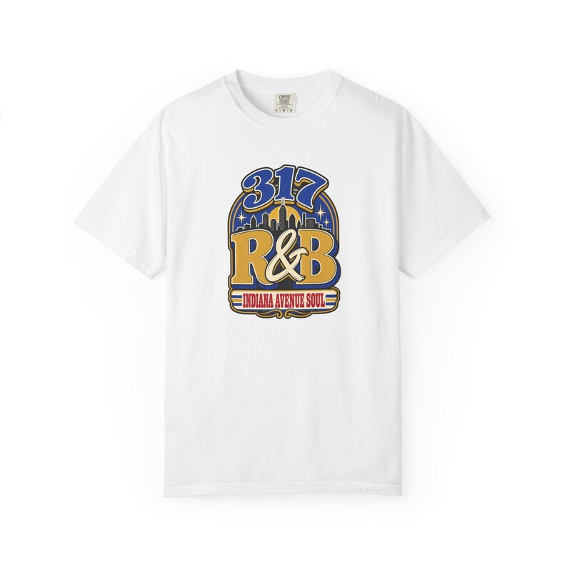 Comfort Colors® Indianapolis RandB Concert Shirt, 317 Indiana Avenue Soul Night Out Tee for Black Women, Grown and Sexy Gift image 2