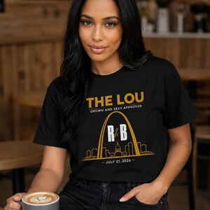 The Lou Grown and Sexy Approved| R&B Concert Tshirt image 3