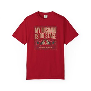 Comfort Colors My Husband Is on Stage RnB Concert Shirt, Funny Night Out Tee for Black Women, Music Lover Gift image 10