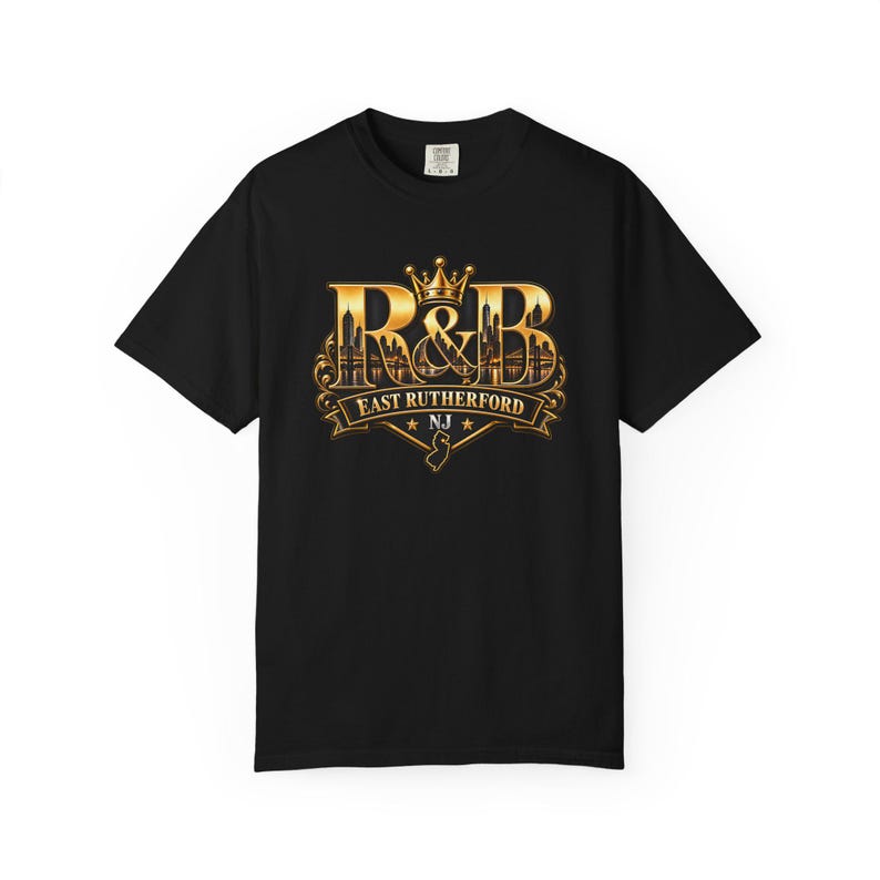 Comfort Colors New York RnB Concert Shirt, East Rutherford NJ Night Out Graphic Tee for Black Women, Music Lover Gift image 8