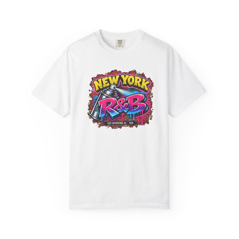 Comfort Colors® New York RandB Concert Shirt, East Rutherford NJ Night Out Tee for Black Women, Grown and Sexy Gift image 2
