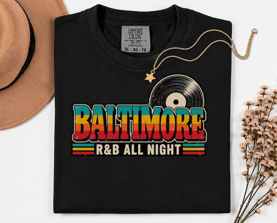 Baltimore R&B All Night Tee - R&B Tour 2026