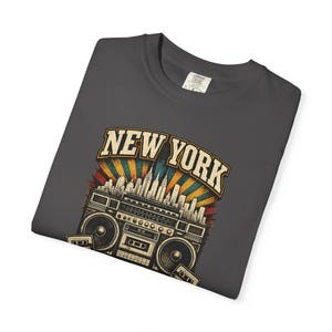 T-shirt New York années 90 R&B Forever Tri State | T-shirt épais teint en pièce | T-shirt de concert R&B image 6