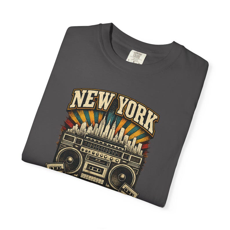 T-shirt New York années 90 R&B Forever Tri State | T-shirt épais teint en pièce | T-shirt de concert R&B image 6