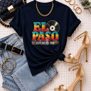 Comfort Colors El Paso RnB Concert Shirt, Greatest Night in 915 History Tee for Black Women, Grown and Sexy Gift image 4