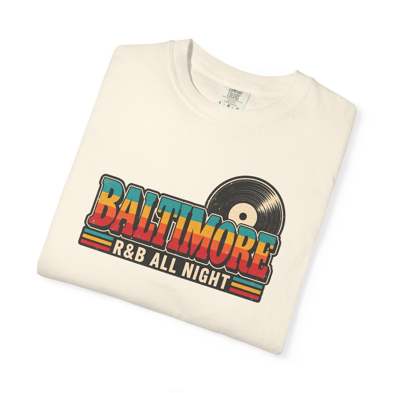 Camiseta Comfort Colors para concierto de R&B en Baltimore, camiseta Bmore All Night Out para mujeres negras, regalo para adultos y sexys. imagen 9
