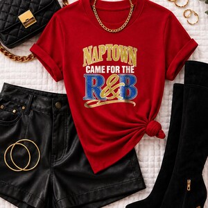 Comfort Colors® Indianapolis RandB Concert Shirt, Naptown Night Out Graphic Tee for Black Women, Music Lover Gift image 9