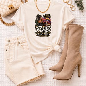 Comfort Colors El Paso RnB Concert Shirt, A Night Made For Night Out Tee for Black Women, Concert Lover Gift image 1