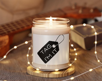 Tag I'm It Scented and Uncented Soy Candle, 9oz