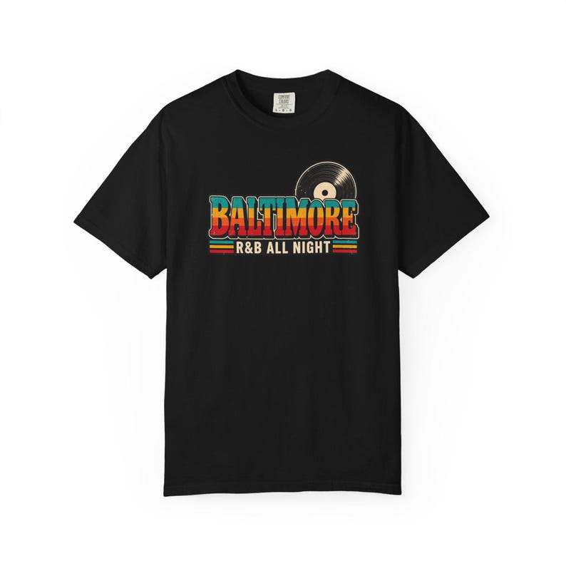 Camiseta Comfort Colors para concierto de R&B en Baltimore, camiseta Bmore All Night Out para mujeres negras, regalo para adultos y sexys. imagen 4