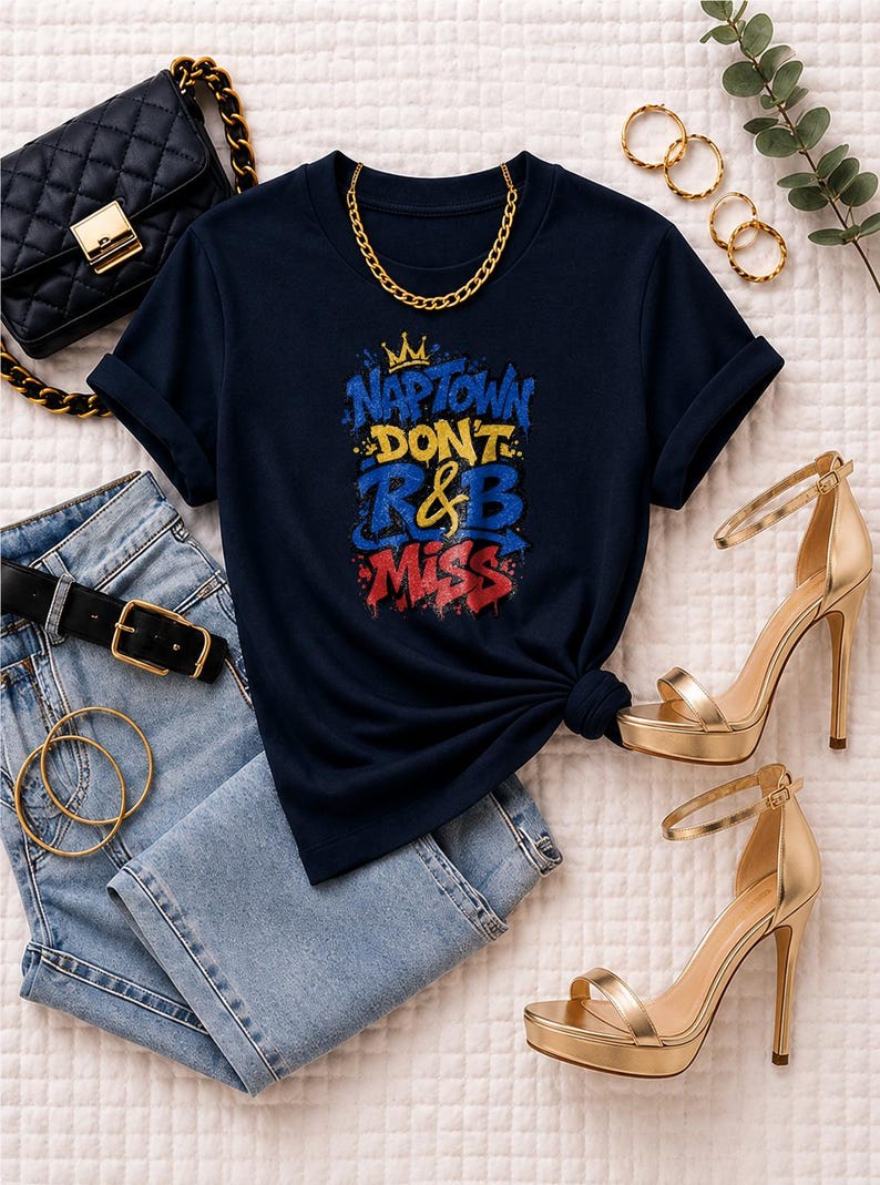 Comfort Colors® Indianapolis RandB Concert Shirt, Naptown Don't Miss Night Out Tee for Black Women, Grown and Sexy Gift image 4