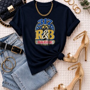Comfort Colors® Indianapolis RandB Concert Shirt, 317 Indiana Avenue Soul Night Out Tee for Black Women, Grown and Sexy Gift image 4