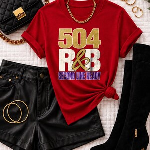 Comfort Colors® New Orleans RandB Concert Shirt, NOLA Night Out Tee for Black Women, Grown and Sexy Stadium Style image 11