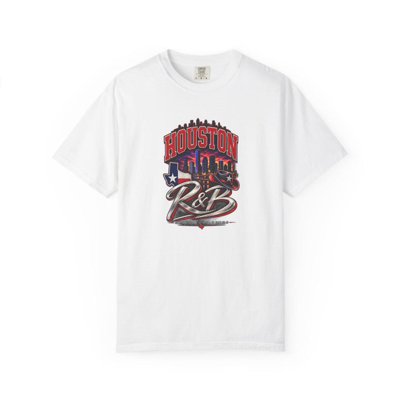 Comfort Colors Houston RnB Konzert-Shirt, Space City Vibes Ausgeh-T-Shirt mit Grafikprint für schwarze Frauen, ein erwachsenes und sexy Geschenk Bild 2