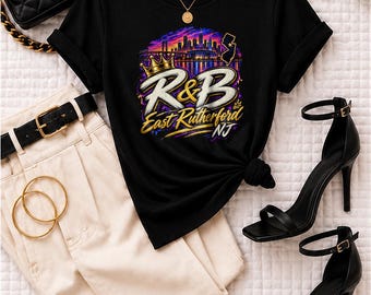 Comfort Colors New York RnB Concert Shirt, East Rutherford 03 Night Out Tee for Black Women, Concert Lover Gift