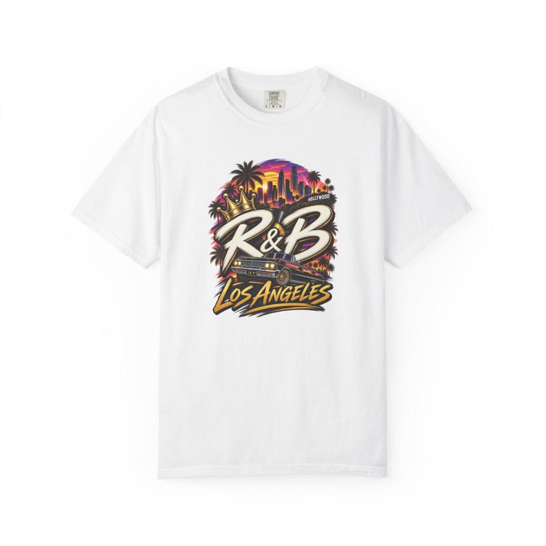 Comfort Colors® Los Angeles RandB Concert Shirt, Inglewood Night Out Tee for Black Women, Grown and Sexy Stadium Style image 7