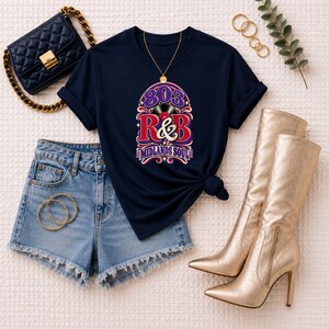 Comfort Colors® Columbia SC RandB Concert Shirt, 803 Midlands Soul Night Out Tee for Black Women, Music Lover Gift image 5