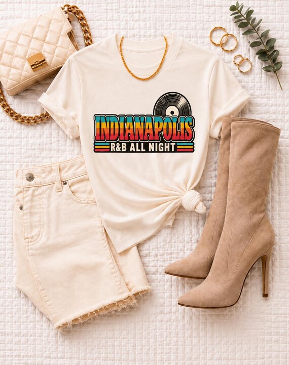Naptown R&B All Night Tee - R&B Tour 2026