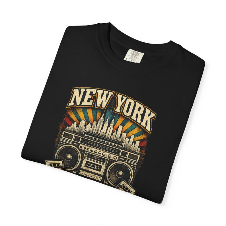 T-shirt New York années 90 R&B Forever Tri State | T-shirt épais teint en pièce | T-shirt de concert R&B image 7