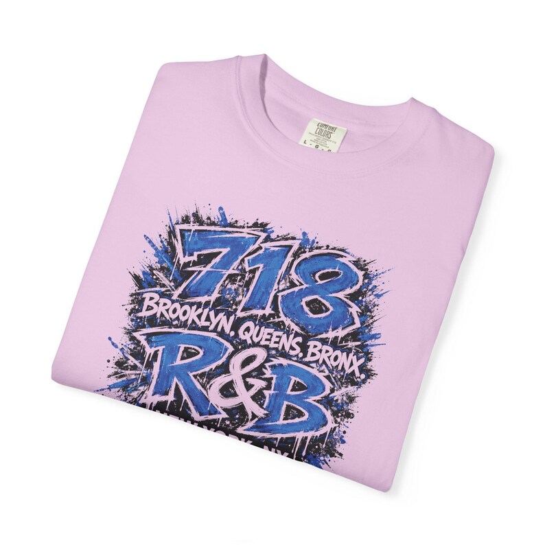 Camiseta de concierto de RnB New York 718 / Brooklyn / Queens / El Bronx / Estilo estadio para mujer imagen 12