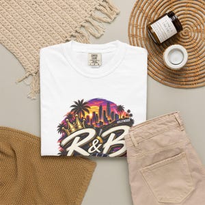 Comfort Colors® Los Angeles RandB Concert Shirt, Inglewood Night Out Tee for Black Women, Grown and Sexy Stadium Style image 5