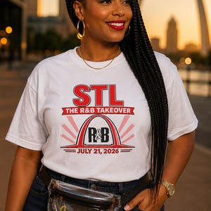 STL The R and B Takeover | R&B ConcertTee | St Louis MO image 1