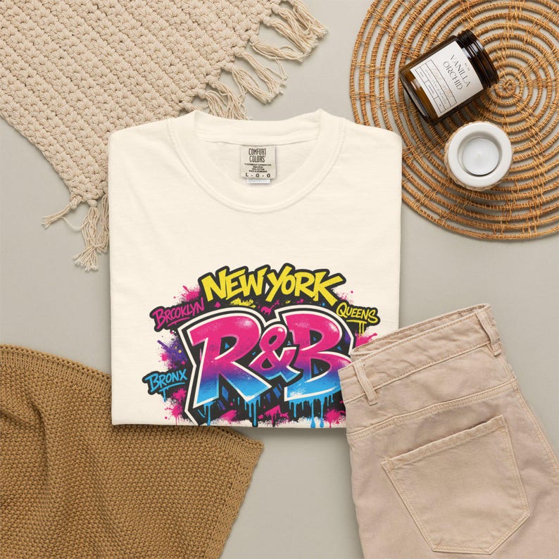 New York Brooklyn Queens Bronx Harlem Rnb Metlife 2026 | R&B Concert Tee | Music Lover Gift Women image 8