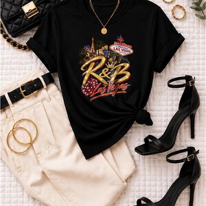 Benvenuti alla maglietta del concerto R&B di Las Vegas, maglietta del tour Grown and Sexy, abbigliamento per il concerto R&B di Las Vegas immagine 2