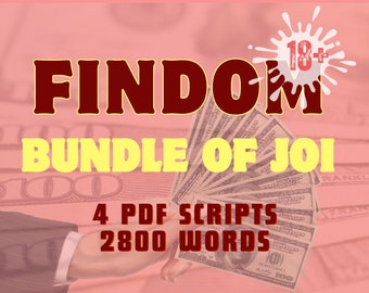 Findom JOI Script Bundle: Adult Content Creator Resources (4 PDF)